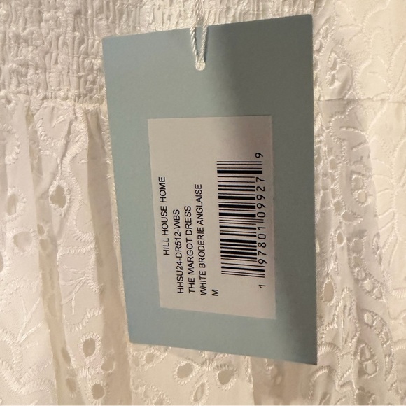 NWT Hill House Margot Dress in White Broderie Anglaise - size medium - Picture 5 of 5